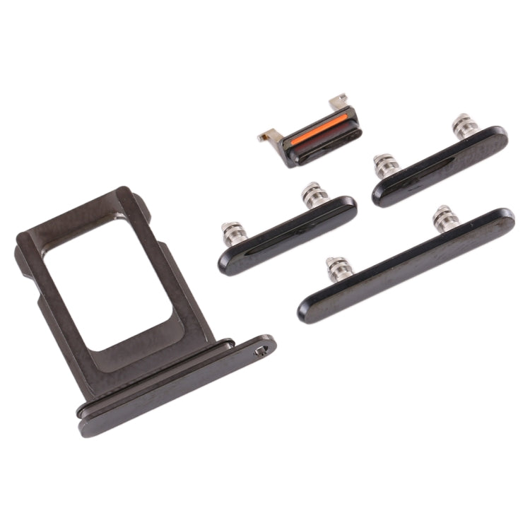 SIM Card Tray + SIM Card Tray + Side Key for iPhone 11 Pro Max / 11 Pro(Black) - Others by PMc TechLife | Online Shopping South Africa | PMc TechLife | Buy Now Pay Later Mobicred