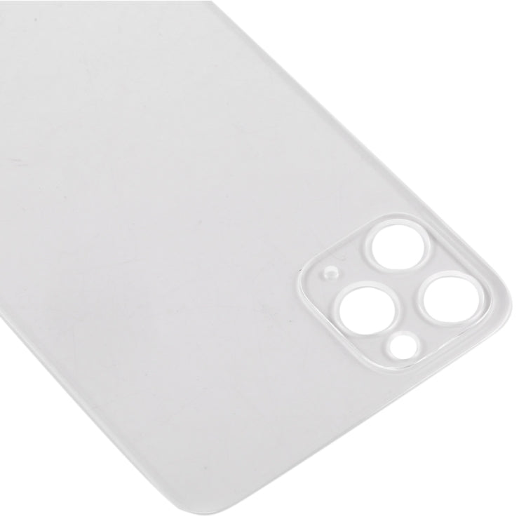 Transparent Frosted Glass Battery Back Cover for iPhone 11 Pro Max(Transparent) - Back Cover by PMC TechLife | Online Shopping South Africa | PMC TechLife | Buy Now Pay Later Mobicred