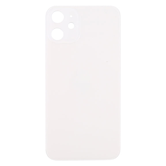 Easy Replacement Big Camera Hole Back Battery Cover for iPhone 12 Mini(White)