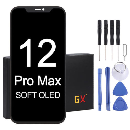 GX Soft OLED Screen For iPhone 12 Pro Max - free shipping - PMC Jewellery - Order now!