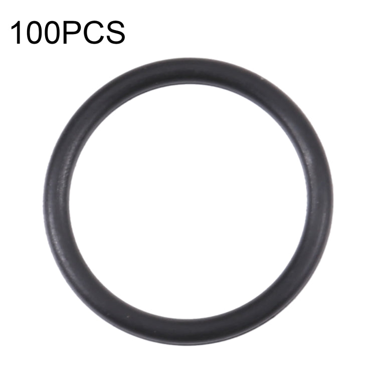 100 PCS Rear Camera Water-resistant Rings for iPhone X-12 Pro Max (Black) - Others by PMc TechLife | Online Shopping South Africa | PMc TechLife | Buy Now Pay Later Mobicred