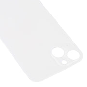 Easy Replacement Big Camera Hole Glass Back Battery Cover for iPhone 14(Silver)