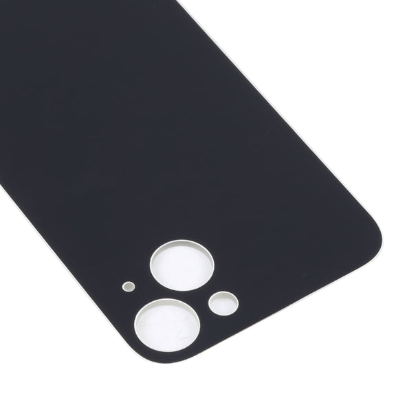 Easy Replacement Big Camera Hole Glass Back Battery Cover for iPhone 14(Silver)