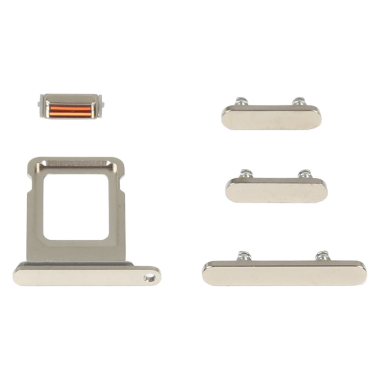 SIM Card Tray + Side Keys for iPhone 14 Pro(Gold) - free shipping - PMC TechLife - Order now!