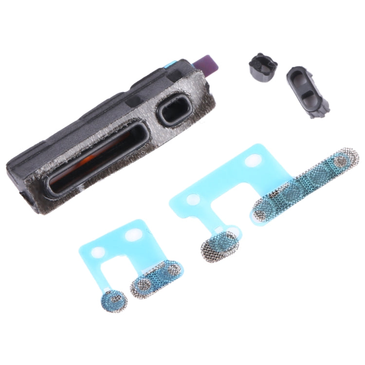 10sets Speaker Ringer Buzzer Dustproof Mesh For iPhone 14 (Silver)