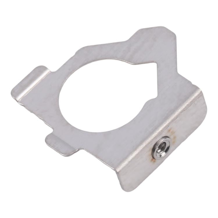 For iPhone 14 Pro / 14 Pro Max Flashlight Iron Sheet Cover (On The Back Cover) - Others by PMc TechLife | Online Shopping South Africa | PMc TechLife | Buy Now Pay Later Mobicred