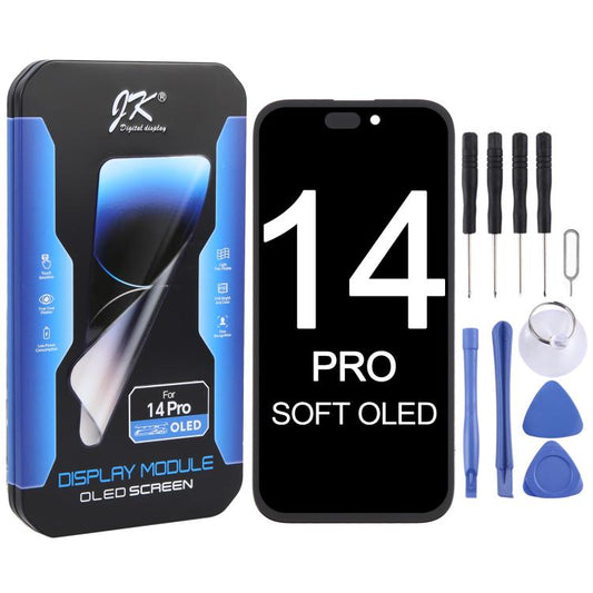 JK Soft OLED LCD Screen For iPhone 14 Pro - free shipping - PMC Jewellery - Order now!