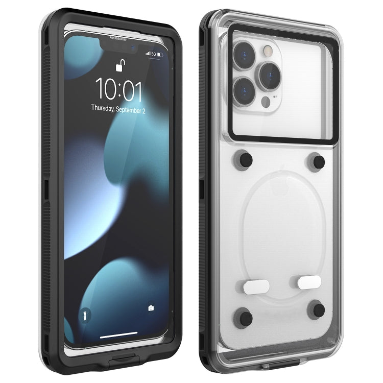 10m Depth Diving Waterproof Protective Phone Case for 5.9-6.9 inch Phone(Black) - Waterproof Bag by PMC TechLife | Online Shopping South Africa | PMC TechLife | Buy Now Pay Later Mobicred