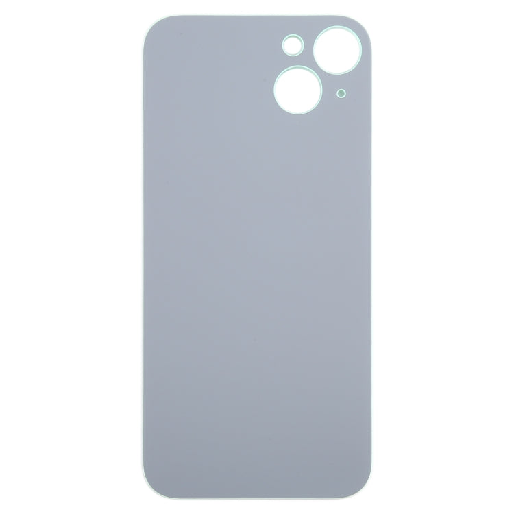 For iPhone 15 Plus Easy Replacement Big Camera Hole Glass Back Battery Cover(Green) - Back Cover by PMC TechLife | Online Shopping South Africa | PMC TechLife | Buy Now Pay Later Mobicred