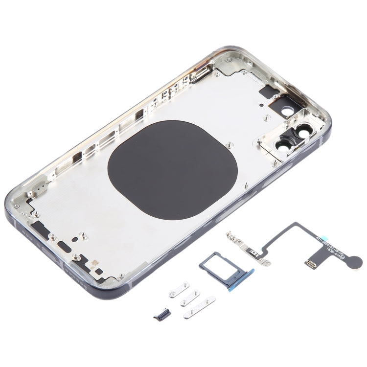 Back Cover with Appearance Imitation of iP15 Pro for iPhone XS(Blue) - Back Cover by PMC Jewellery | Online Shopping South Africa | PMC Jewellery | Buy Now Pay Later Mobicred