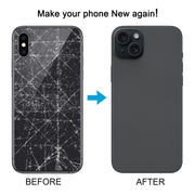 Back Cover with Appearance Imitation of iP15 Pro for iPhone XS(White)