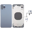 Back Cover with Appearance Imitation of iP15 Pro Max for iPhone XS Max(Blue) - free shipping - PMC TechLife - Order now!