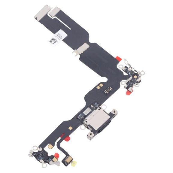 For iPhone 15 Plus Charging Port Flex Cable (Black)