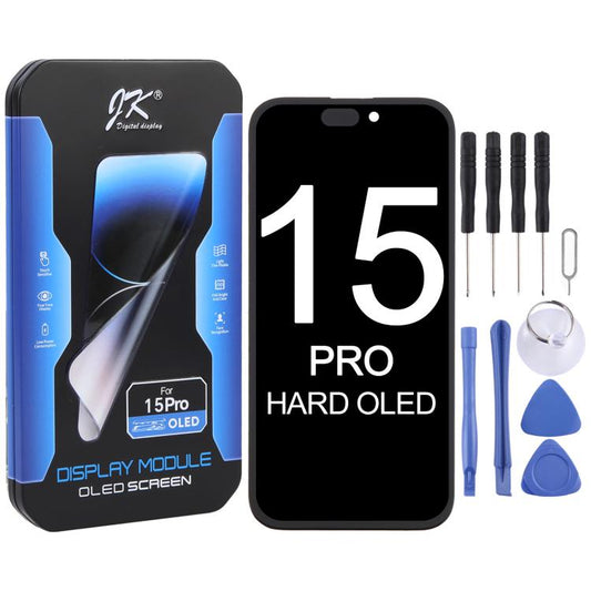 JK Hard OLED Screen For iPhone 15 Pro - free shipping - PMC Jewellery - Order now!