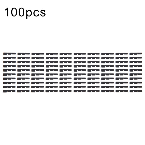 For iPhone 15 Pro 100pcs/set LCD Side Black Adhesive Sticker(03)