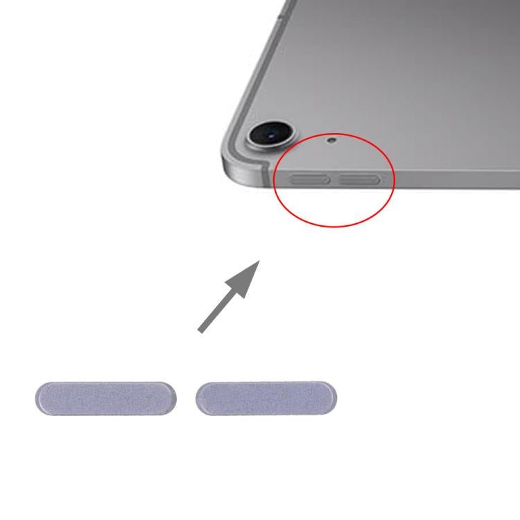 For iPad Air 11 inch 2024 / Air 13 inch 2024 Volume Control Button (Purple)