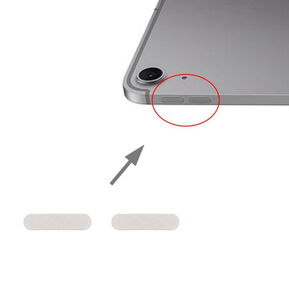 For iPad Air 11 inch 2024 / Air 13 inch 2024 Volume Control Button (Starlight)