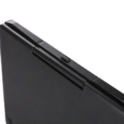 F611 Detachable Colorful Backlight Aluminum Backplane Wireless Bluetooth Keyboard Tablet Case for iPad Air 2 / 9.7 (2018) / 9.7 inch (2017) / Air / Pro 9.7 inch(Black)