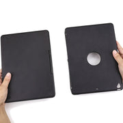 F611 Detachable Colorful Backlight Aluminum Backplane Wireless Bluetooth Keyboard Tablet Case for iPad Air 2 / 9.7 (2018) / 9.7 inch (2017) / Air / Pro 9.7 inch(Black)