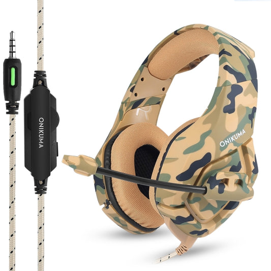 ONIKUMA K1 Deep Bass Noise Canceling Gaming Headphone with Microphone, For PS4, Smartphone, Tablet, PC, Notebook - free shipping - PMC Jewellery - Order now!