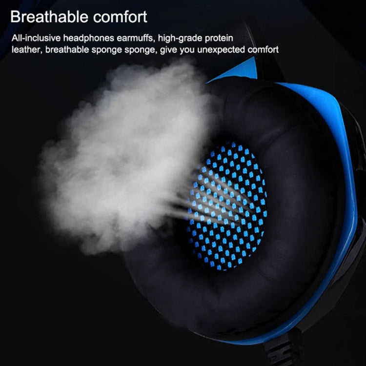 KOTION EACH G2000 Stereo Bass Gaming Headphone with Microphone & LED Light, For PS4, Smartphone, Tablet, Computer, Notebook - free shipping - PMC Jewellery - Order now!