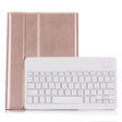 Detachable Bluetooth Keyboard + Horizontal Flip Leather Tablet Case with Holder for iPad Pro 9.7 inch, iPad Air, iPad Air 2, iPad 9.7 inch (2017), iPad 9.7 inch (2018) (Rose Gold) - For iPad Pro by PMC TechLife | Online Shopping South Africa | PMC TechLife