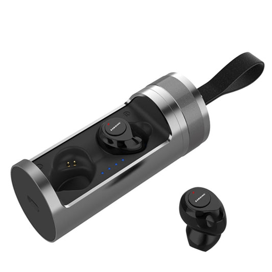 SARDiNE F8 TWS Bluetooth V5.0 Wireless Stereo Earphones with Charging Box(Grey) - free shipping - PMC Jewellery - Order now!