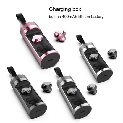 SARDiNE F8 TWS Bluetooth V5.0 Wireless Stereo Earphones with Charging Box(Grey) - free shipping - PMC Jewellery - Order now!