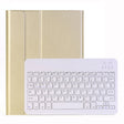 A102 For iPad 10.2 inch Ultra-thin Detachable Bluetooth Keyboard Leather Tablet Case with Stand Function(Gold) - Universal by PMC TechLife | Online Shopping South Africa | PMC TechLife