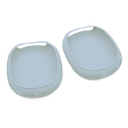 A Pair Full Coverage Anti-scratch Silicone Headphone Protective Case for AirPods Max(Silver Grey)