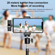 8 Pin Interface Live Broadcast Wireless Lavalier Microphone