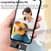 8 Pin Interface Live Broadcast Wireless Lavalier Microphone