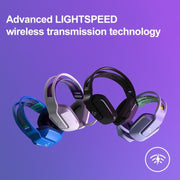 Logitech G733 LIGHT SPEED Wireless RGB Gaming Headset(Silver)