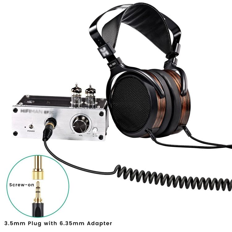 ZS0228 Headphone Audio Cable for HIFIMAN HE400i HE560 1000 (Black) - Headset Accessories by PMC TechLife | Online Shopping South Africa | PMC TechLife