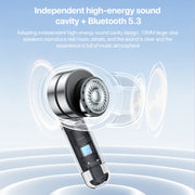 Yesido TWS28 ANC+ENC Dual Noise Reduction Smart TWS Wireless Bluetooth Earphone (White)