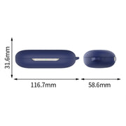 For Xiaomi Open Earphone Silicone Protective Case (Midnight Blue)