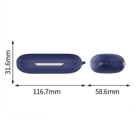 For Xiaomi Open Earphone Silicone Protective Case (Midnight Blue)
