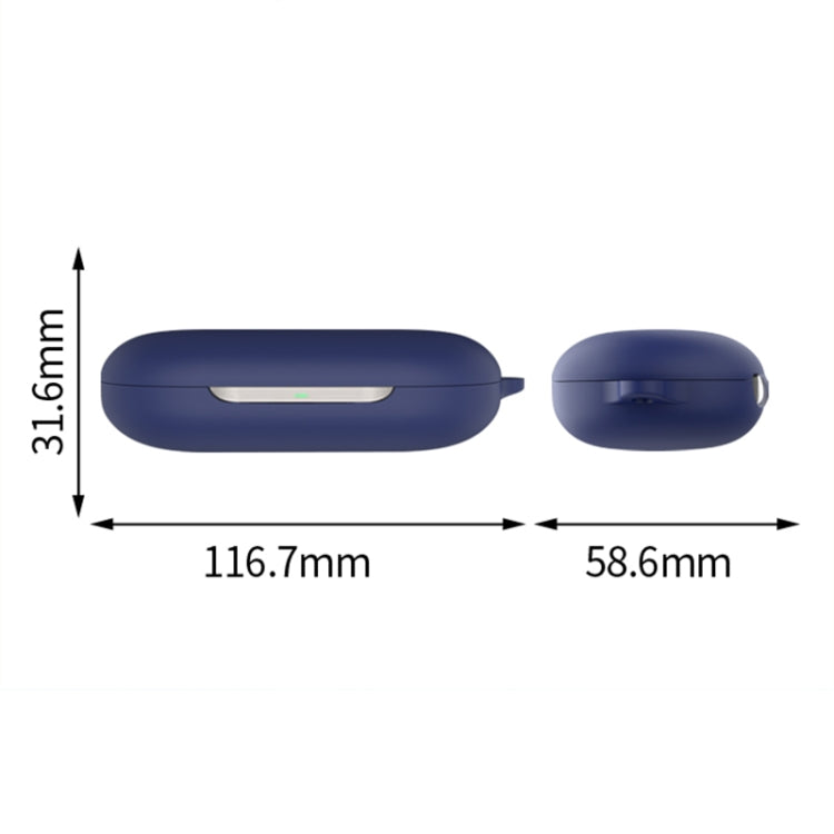 For Xiaomi Open Earphone Silicone Protective Case (Midnight Blue)