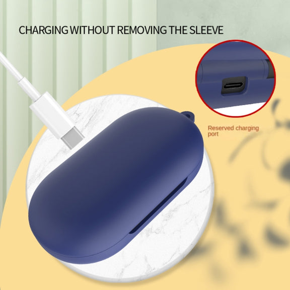 For Xiaomi Open Earphone Silicone Protective Case (Black)