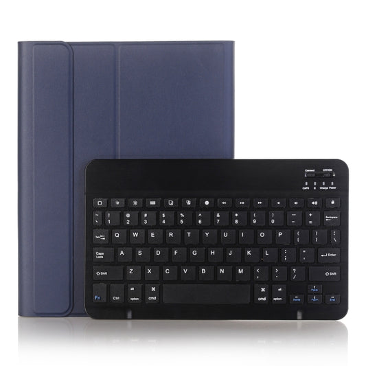 A09B Bluetooth 3.0 Ultra-thin ABS Detachable Bluetooth Keyboard Leather Tablet Case for iPad Air / Pro 10.5 inch (2019), with Pen Slot & Holder (Dark Blue) - For iPad Pro by PMC Jewellery | Online Shopping South Africa | PMC Jewellery | Buy Now Pay Later Mobicred