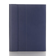 A09B Bluetooth 3.0 Ultra-thin ABS Detachable Bluetooth Keyboard Leather Tablet Case for iPad Air / Pro 10.5 inch (2019), with Pen Slot & Holder (Dark Blue)