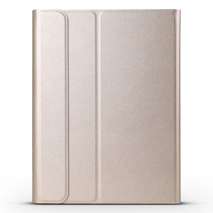 A11 Bluetooth 3.0 Ultra-thin ABS Detachable Bluetooth Keyboard Leather Tablet Case for iPad Pro 11 inch ���2018���, with Holder (Gold) - For iPad Pro by PMC TechLife | Online Shopping South Africa | PMC TechLife