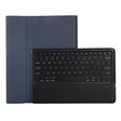 A12B Bluetooth 3.0 Ultra-thin Detachable Bluetooth Keyboard Leather Tablet Case for iPad Air 13 2024 / 2025 / Pro 12.9 inch 2022 / 2021 / 2020 / 2018, with Pen Slot & Holder(Dark Blue) - For iPad Pro by PMC Jewellery | Online Shopping South Africa | PMC Jewellery | Buy Now Pay Later Mobicred