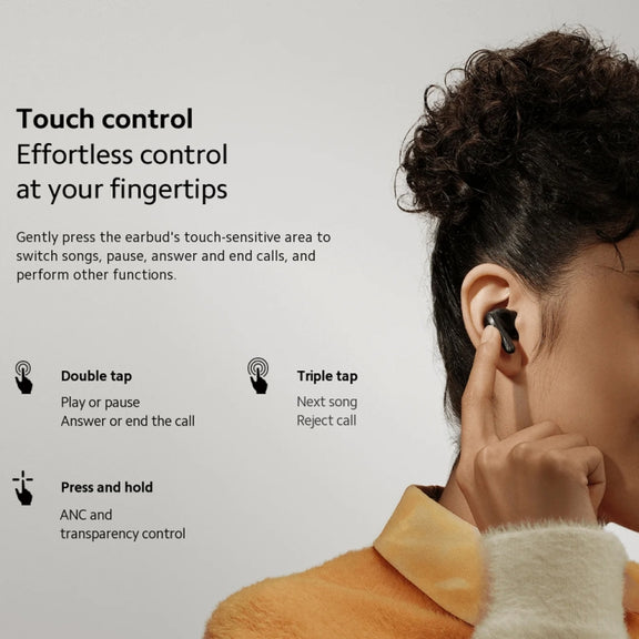 Original Xiaomi Redmi Buds 5 Pro Wireless Bluetooth Earphone (White)