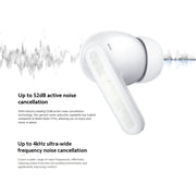 Original Xiaomi Redmi Buds 5 Pro Wireless Bluetooth Earphone (White)
