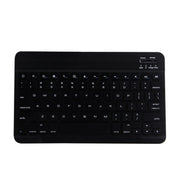 1130B Detachable Bluetooth 3.0 ABS Brushed Texture Keyboard + Lambskin Texture Leather Tablet Case for iPad Pro 11 inch (2018), with Three-gear Adjustment / Magnetic / Sleep Function(Black)