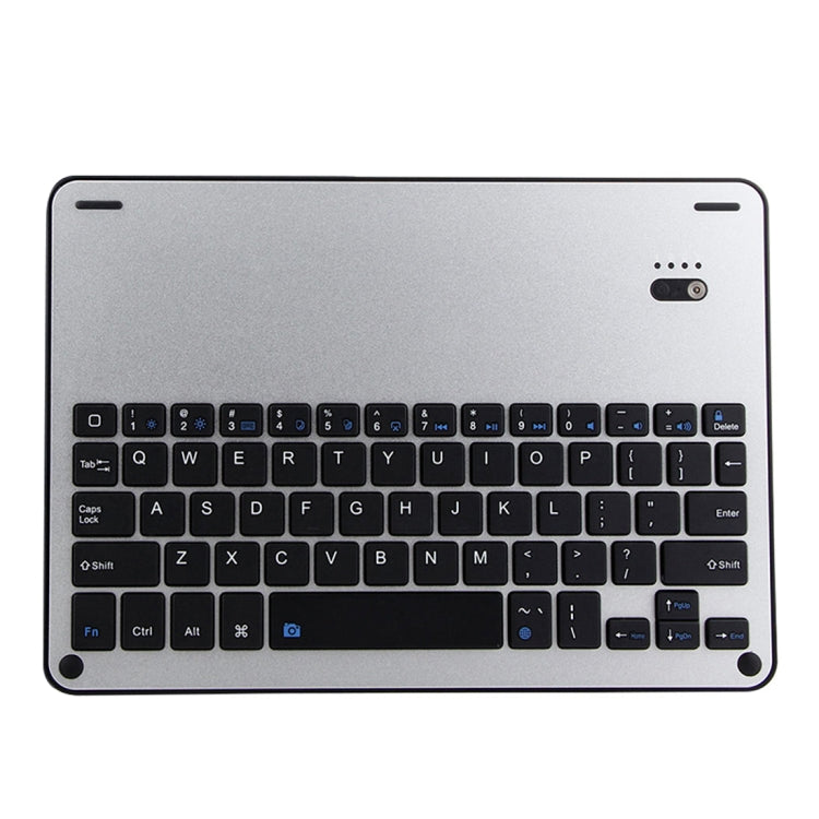 1139B Detachable Bluetooth 3.0 Aluminum Alloy Keyboard + Lambskin Texture Leather Tablet Case for iPad Pro 11 inch (2018), with Three-gear Adjustment / Magnetic / Sleep Function (Black Silver) - For iPad Pro by PMC TechLife | Online Shopping South Africa | PMC TechLife
