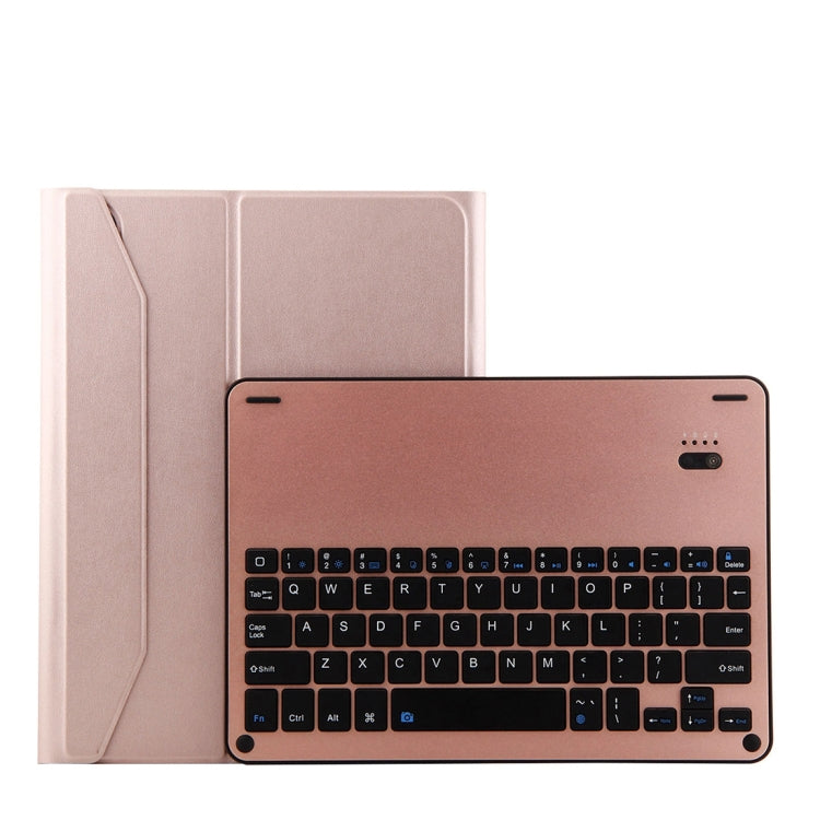 1139B Detachable Bluetooth 3.0 Aluminum Alloy Keyboard + Lambskin Texture Leather Tablet Case for iPad Pro 11 inch (2018), with Three-gear Adjustment / Magnetic / Sleep Function (Pink) - For iPad Pro by PMC TechLife | Online Shopping South Africa | PMC TechLife | Buy Now Pay Later Mobicred