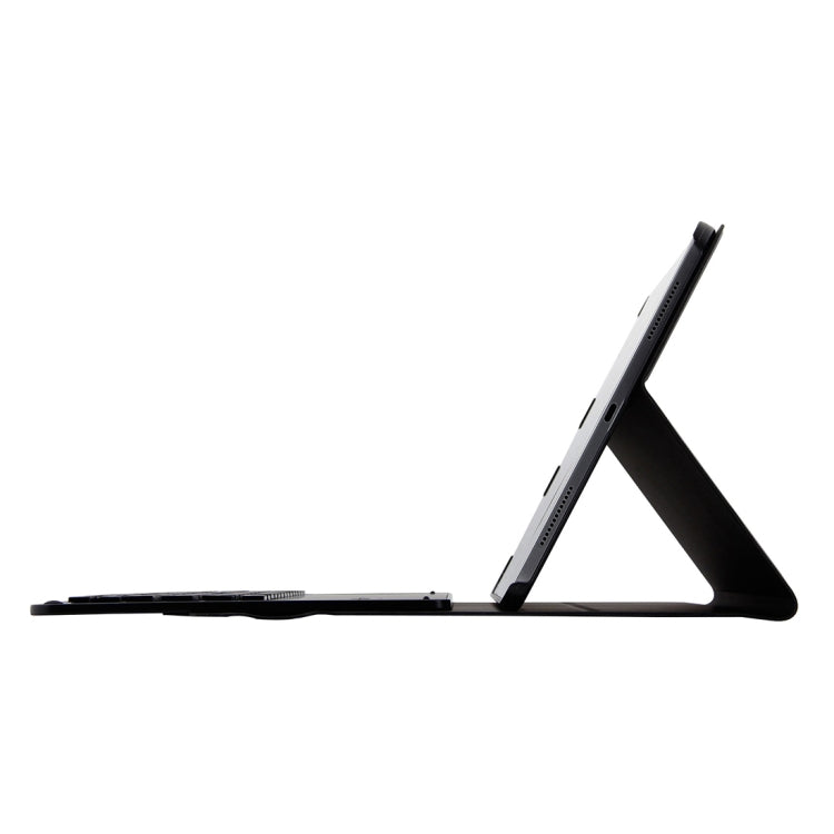 1139B Detachable Bluetooth 3.0 Aluminum Alloy Keyboard + Lambskin Texture Leather Tablet Case for iPad Pro 11 inch (2018), with Three-gear Adjustment / Magnetic / Sleep Function (Pink) - For iPad Pro by PMC TechLife | Online Shopping South Africa | PMC TechLife | Buy Now Pay Later Mobicred