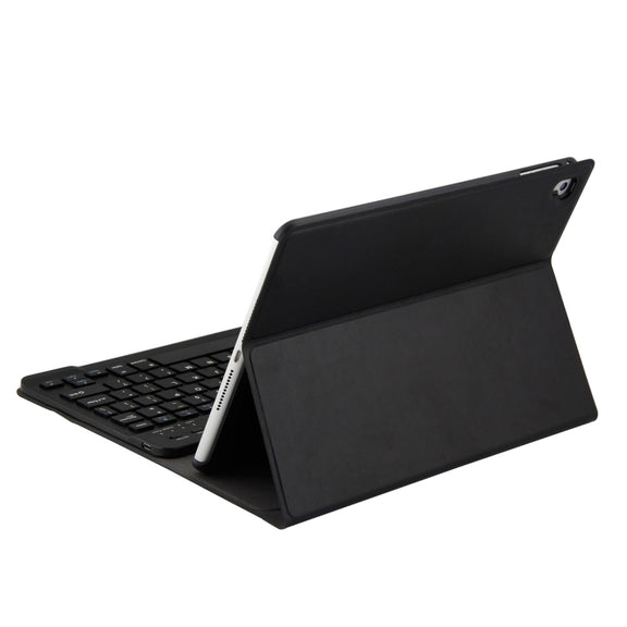 FT-1030 Bluetooth 3.0 ABS Brushed Texture Keyboard + Skin Texture Leather Tablet Case for iPad Air / Air 2 / iPad Pro 9.7 inch, with Three-gear Angle Adjustment / Magnetic / Sleep Function (Black)